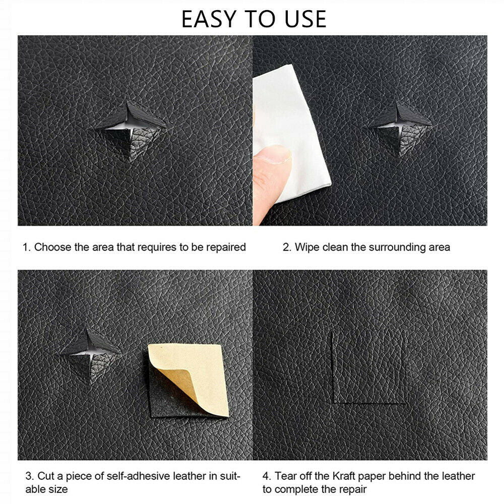 Self- Adhesive Leather Fabric Patch for Furniture Renovation