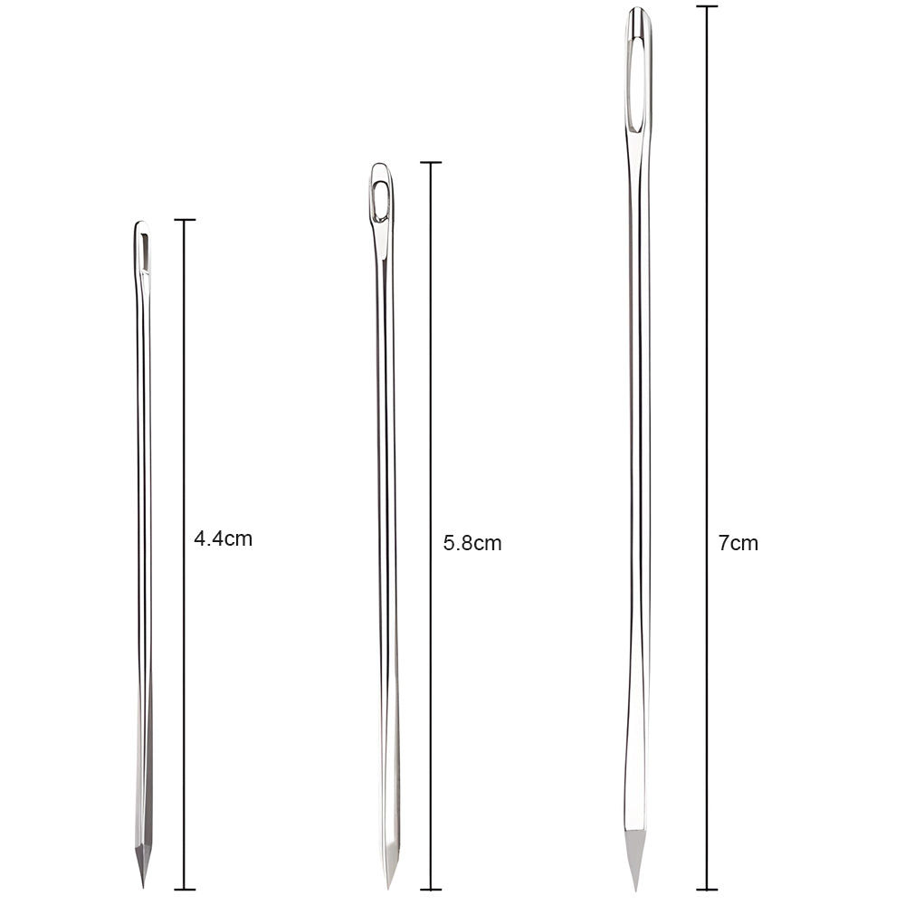 Big Eye Handwork Leather Stitching Sewing Needle with Clear Bottle