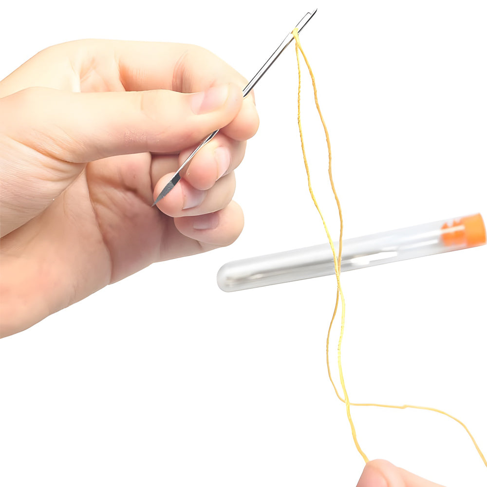 Big Eye Handwork Leather Stitching Sewing Needle with Clear Bottle