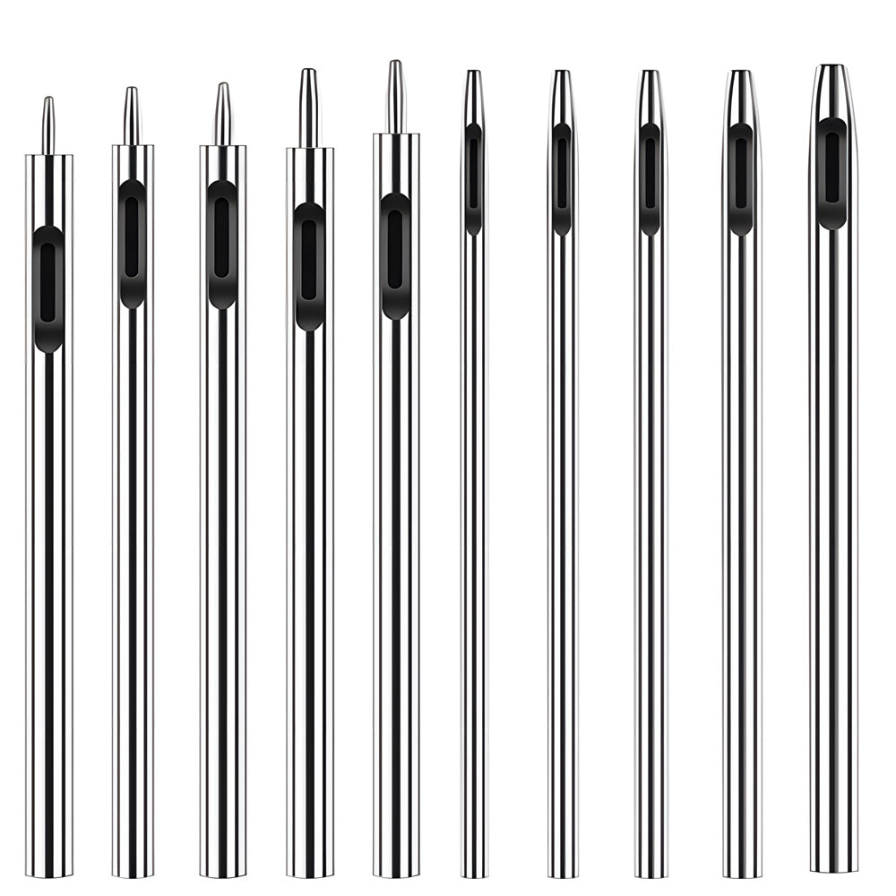 10 Pcs Leather Hole Punch Cutter