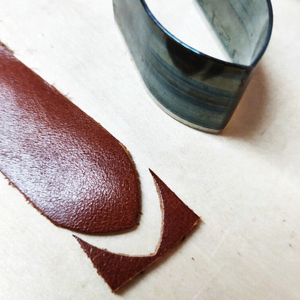 10pcs/set DIY Leather Tool Head Knife Mold for Strap and Belt