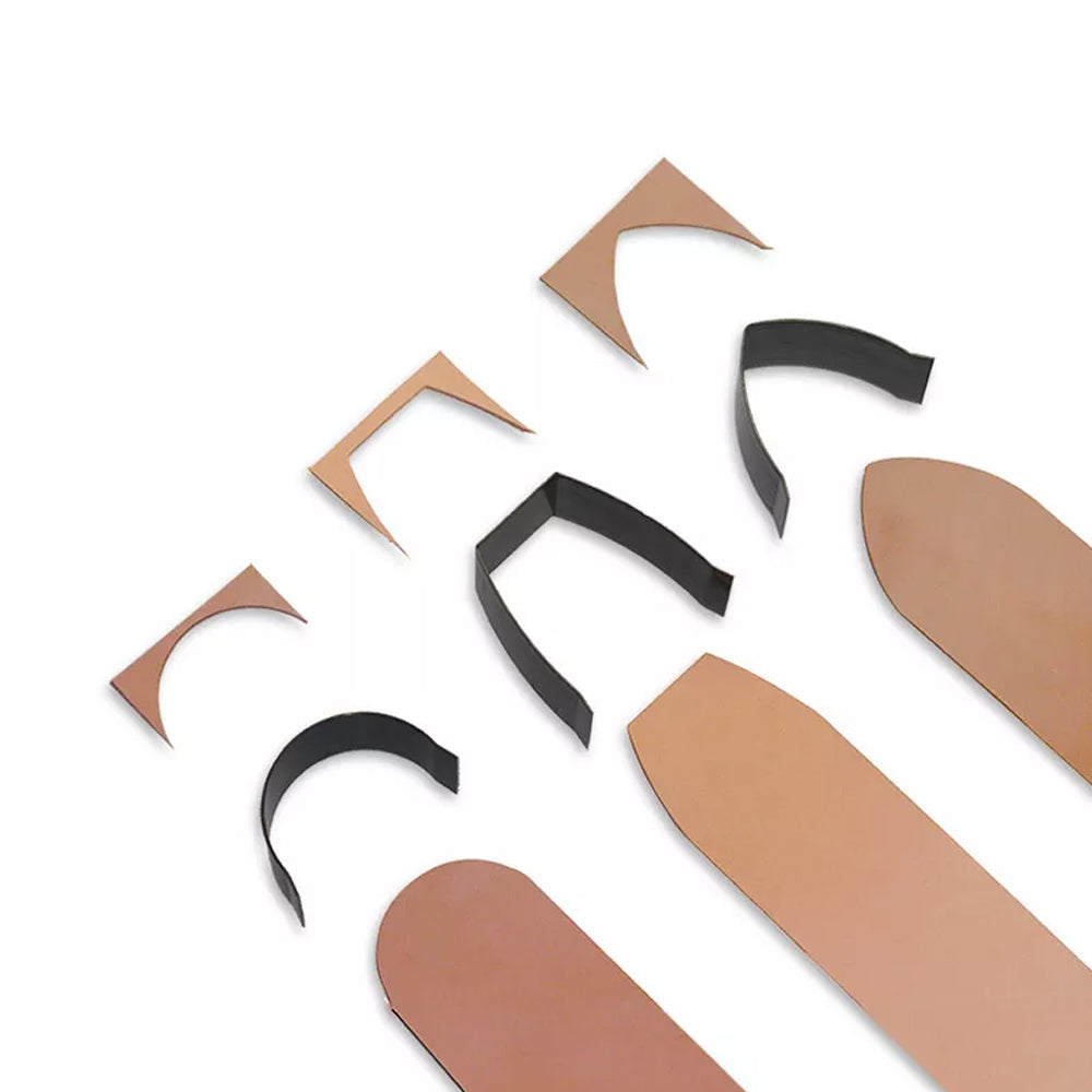 10pcs/set DIY Leather Tool Head Knife Mold for Strap and Belt