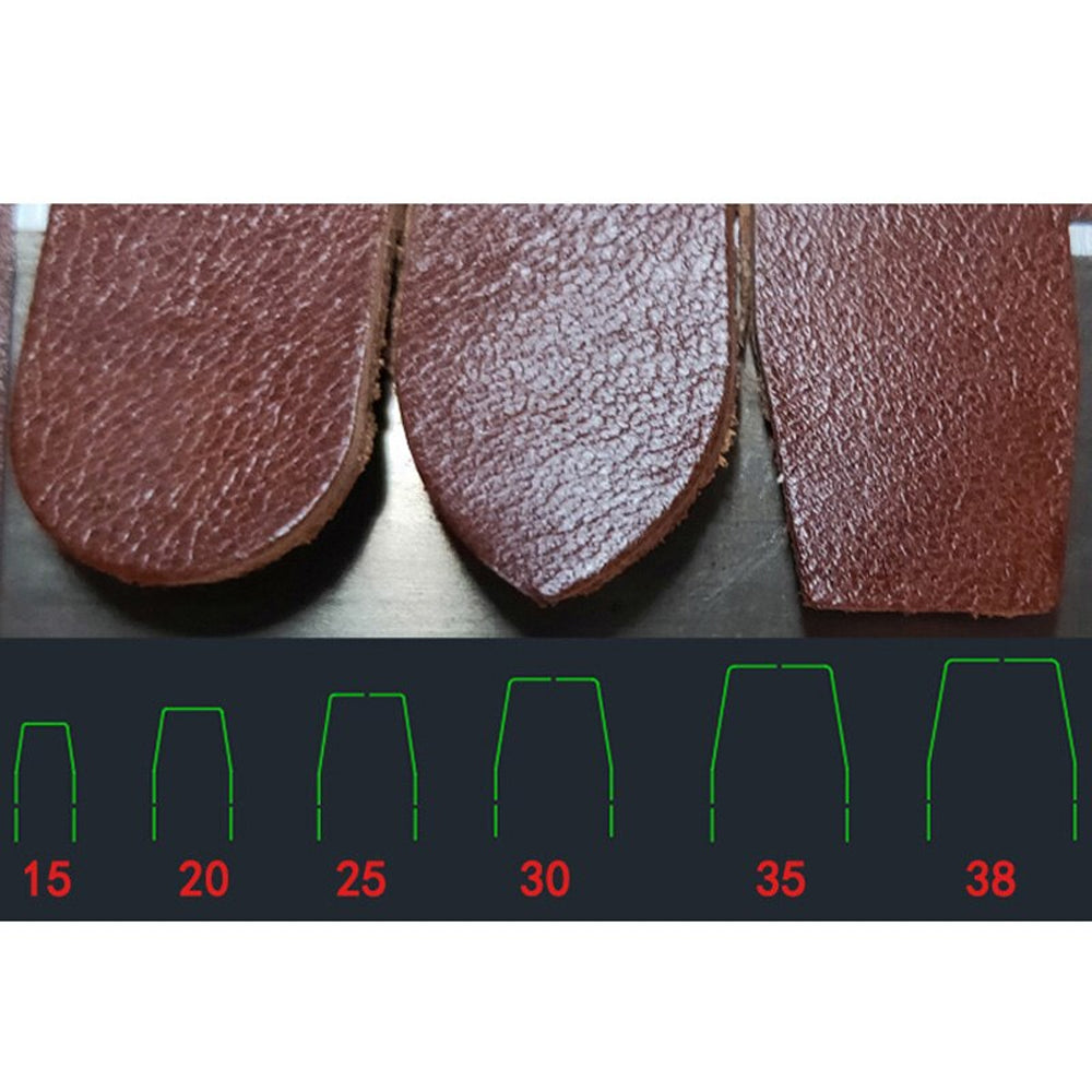 10pcs/set DIY Leather Tool Head Knife Mold for Strap and Belt