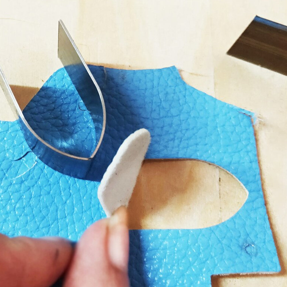 10pcs/set DIY Leather Tool Head Knife Mold for Strap and Belt