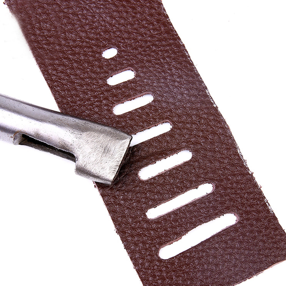 Hollow Steel Rectangle Leather Crafting Punching Tool