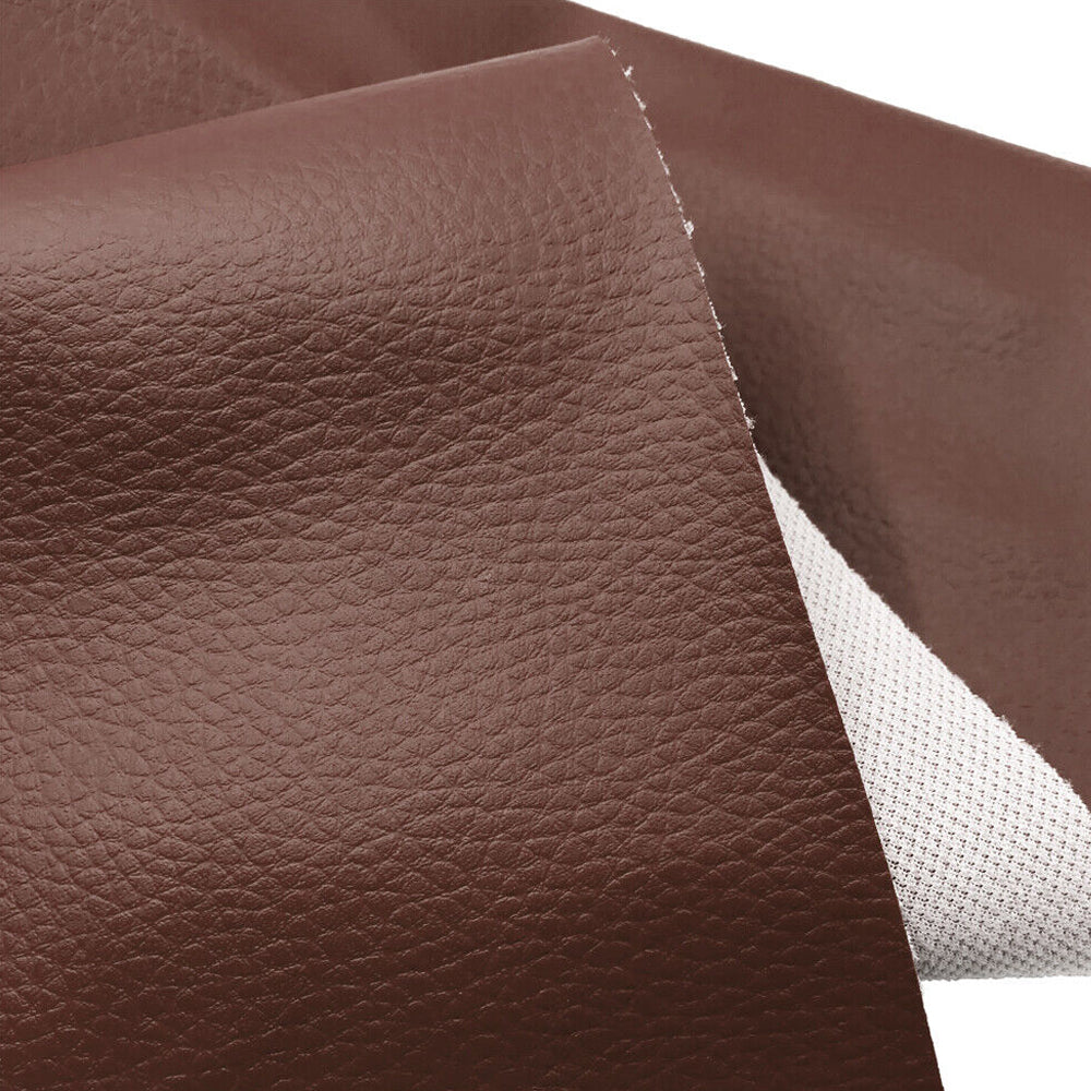 Soft Breathable Nubuck Weft Fabric Faux Leather DIY Crafting