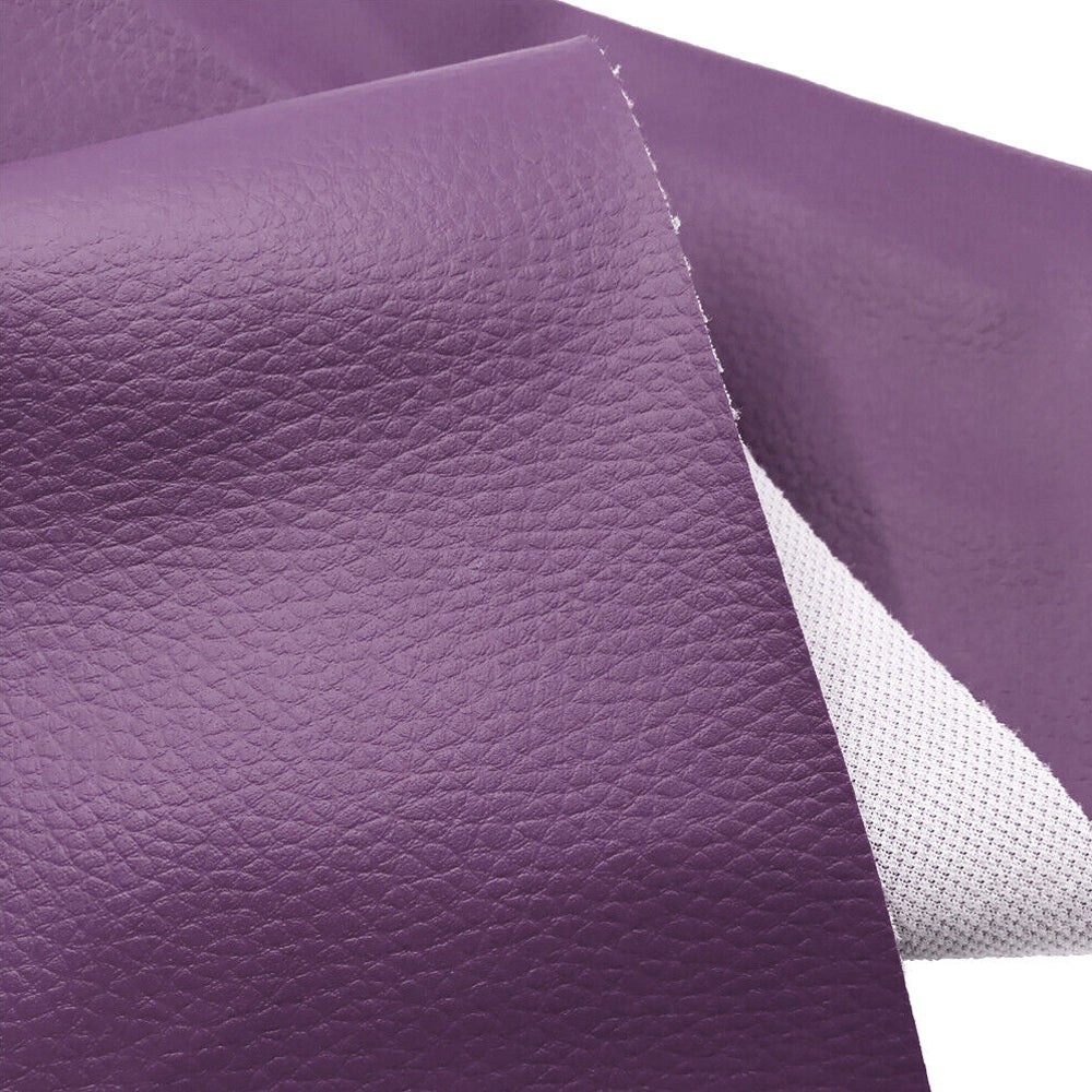 Soft Breathable Nubuck Weft Fabric Faux Leather DIY Crafting