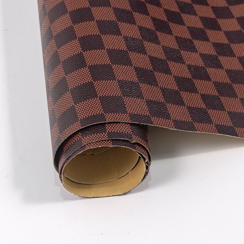 Self-Adhesive Printed PVC Leather for DIY Crafting and Repairs