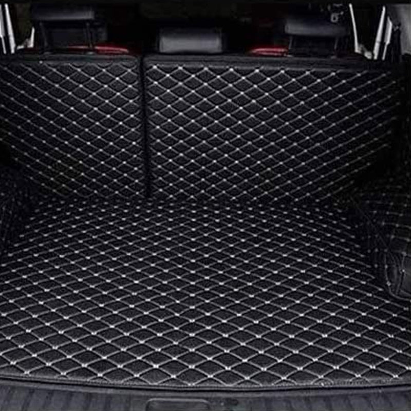 Diamond Stitch Padded Fabric Quilted Cushion Faux Leather