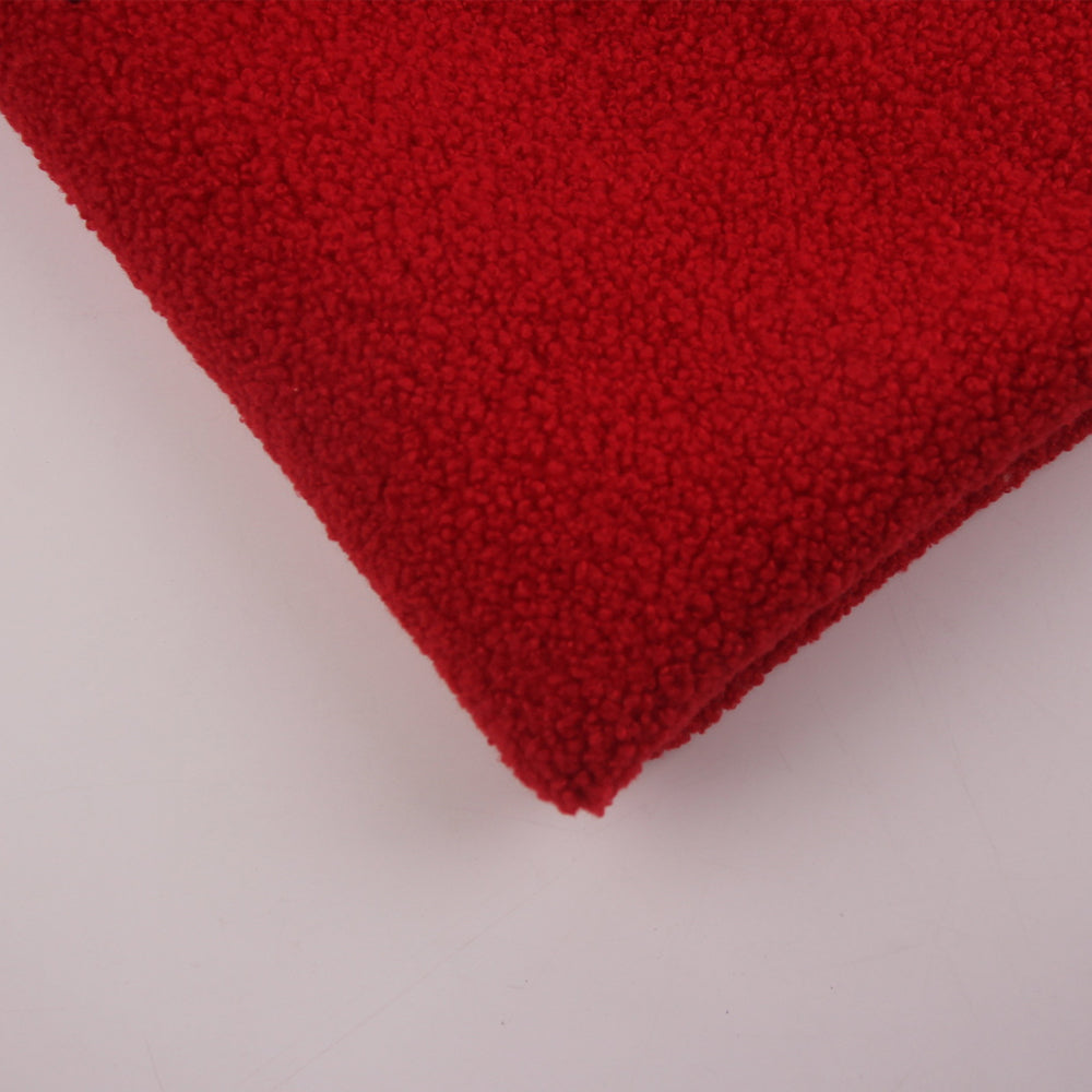 Soft and Breathable Teddy Fleece Fabric for DIY Crafting