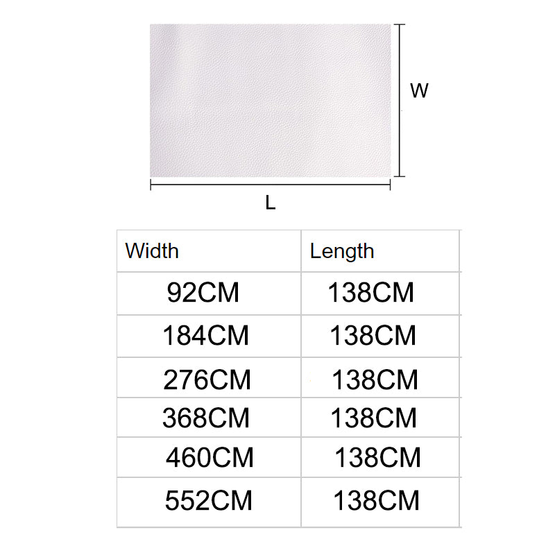 Towel Bottom Breathable Classic Fabric Faux Leather for DIY Crafting