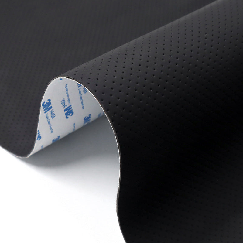 Self-Adhesive Perforated Holes Synthetic Leather Car Upholstery