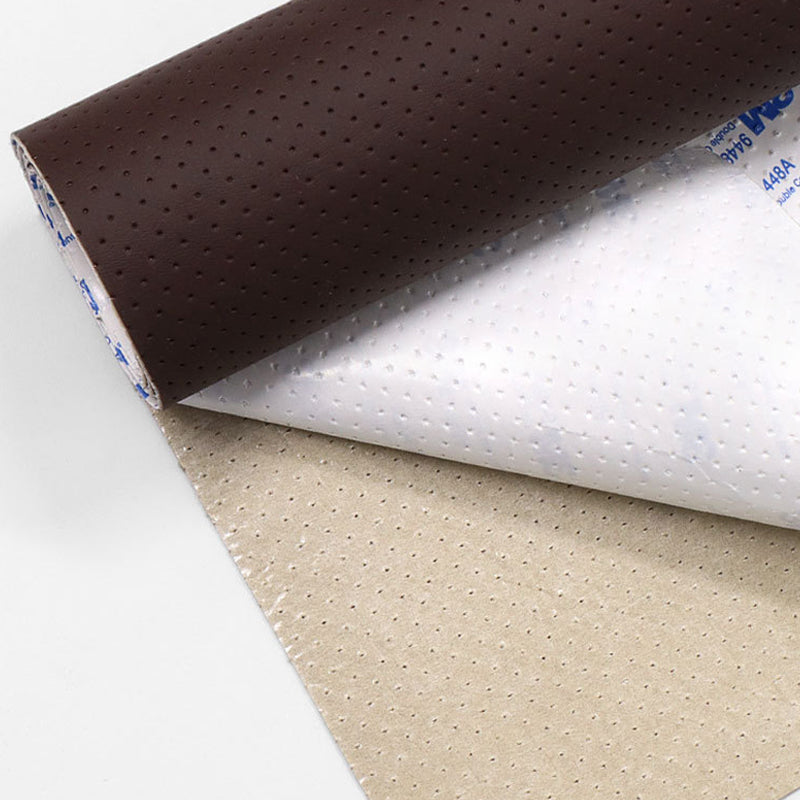 Self-Adhesive Perforated Holes Synthetic Leather Car Upholstery
