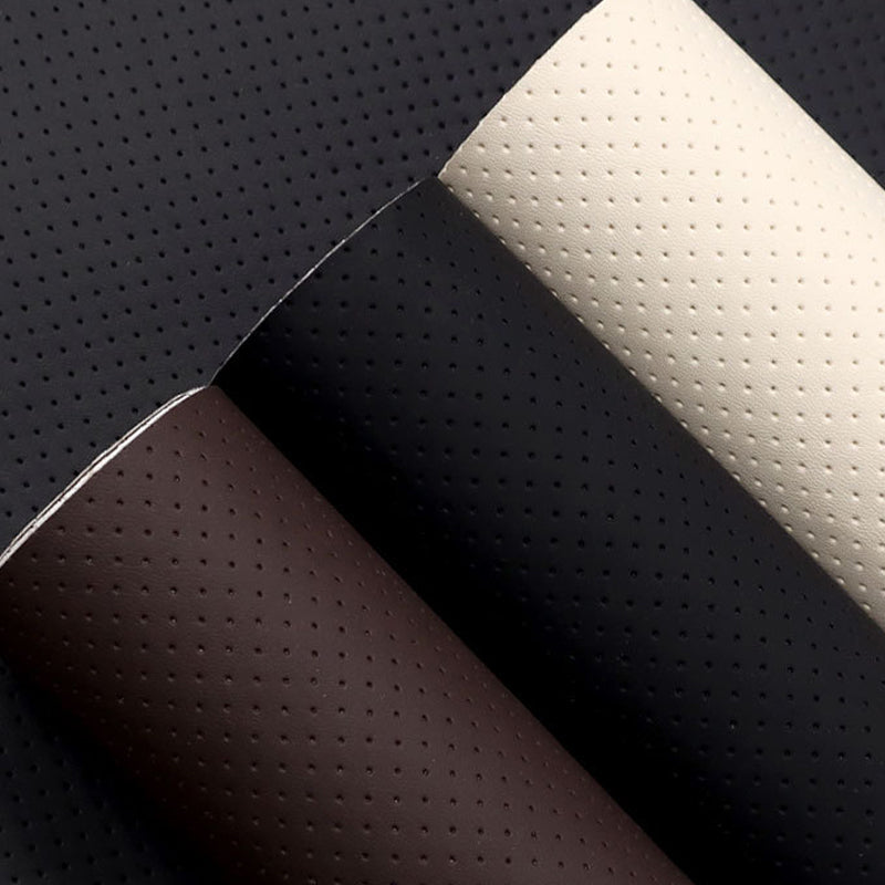 Self-Adhesive Perforated Holes Synthetic Leather Car Upholstery