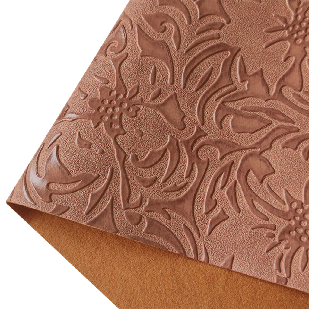 Synthetic Leather Fabric with an Antique Embossed Look